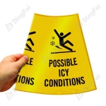 Traffic Cone Collars - Traffic Safety Wet Paint Reflective Caution Cone Sleeve
